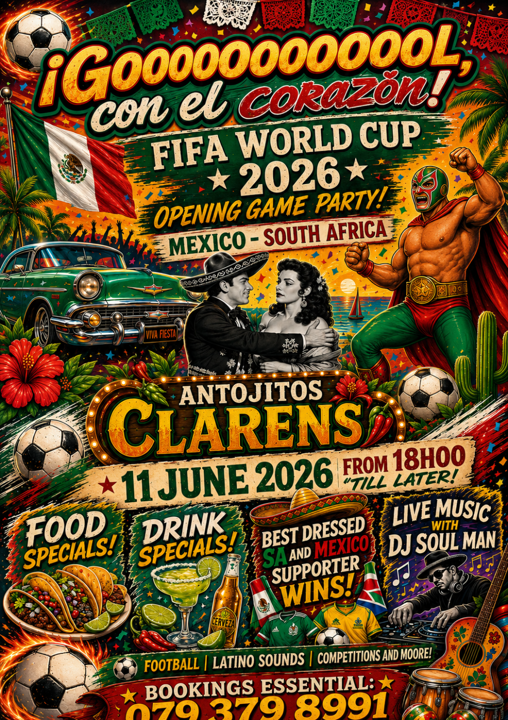 FIFA World Cup opening party with DJ Soul&nbsp;Man